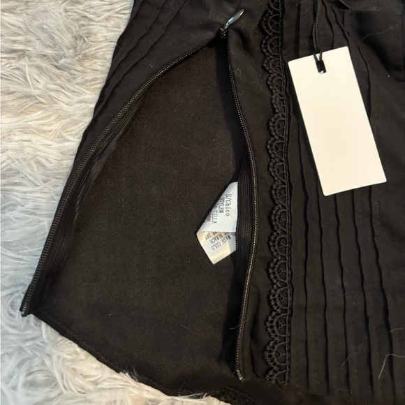 NWT Black Corset Tank Top with Bow Detail - Picture 6 of 6